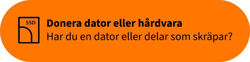 Donera dator eller hårdvara